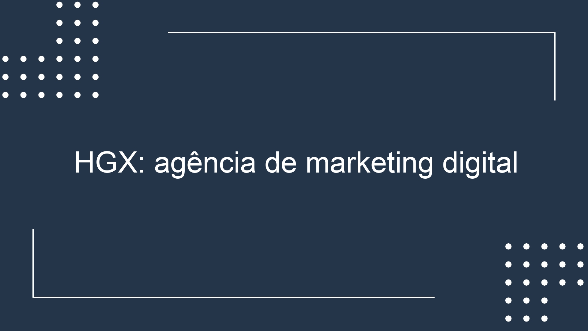 HGX: agência de marketing digital