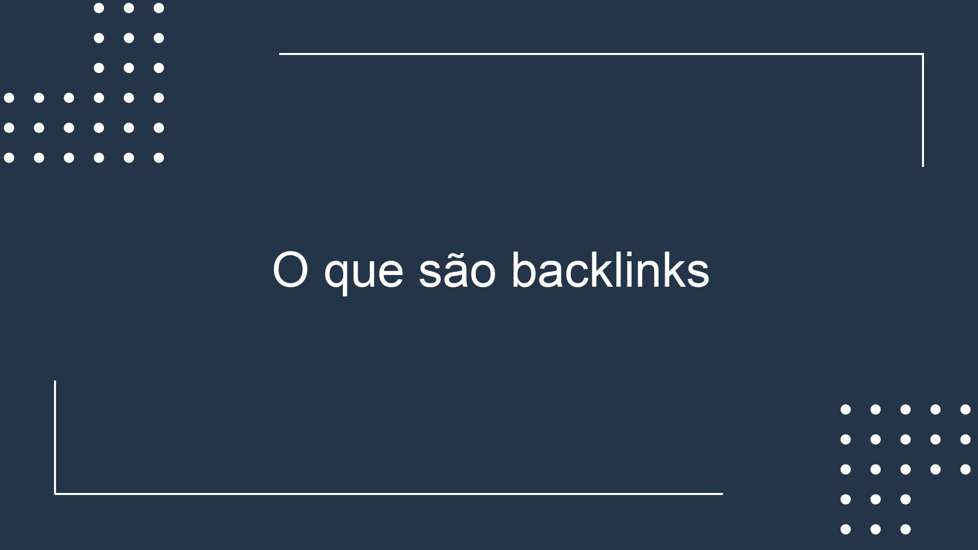 O que são backlinks